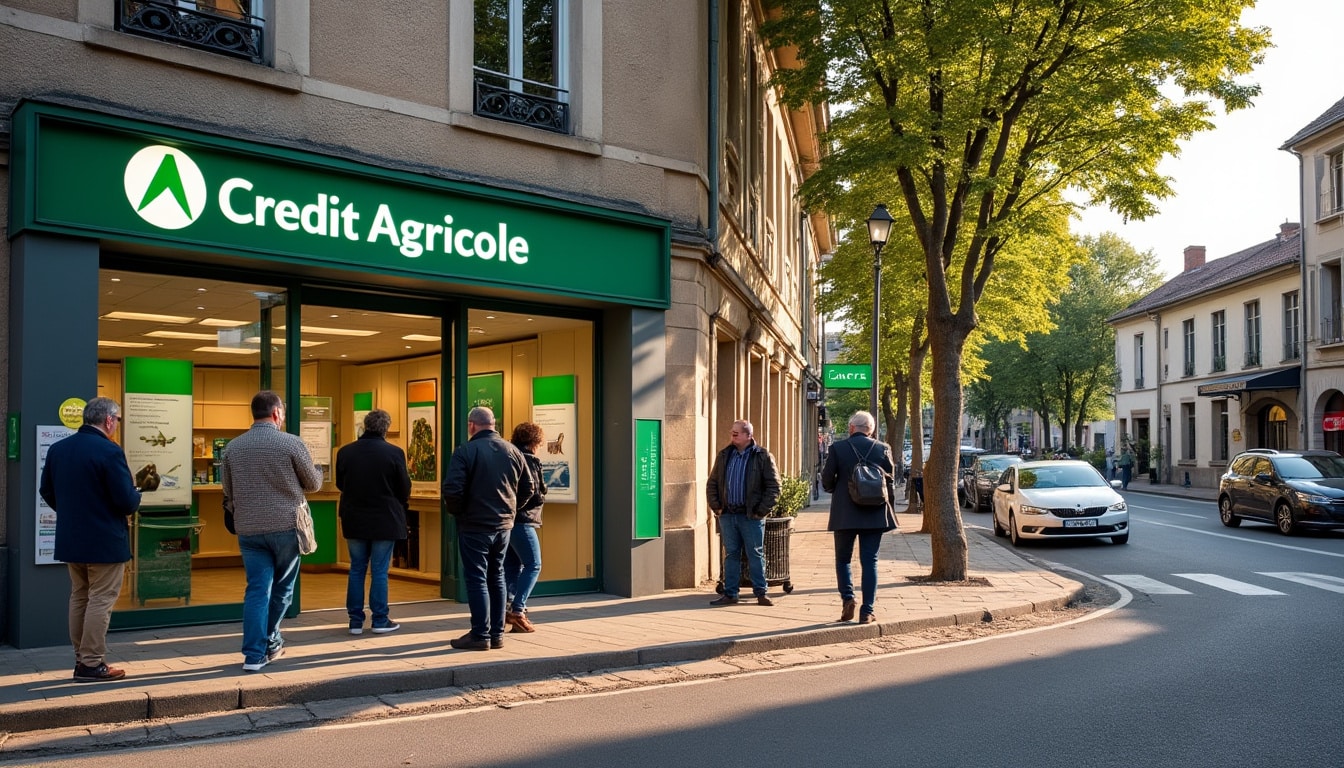 Illustration: Comment le Crédit Agricole s’est implanté à Châlus et son évolution régionale